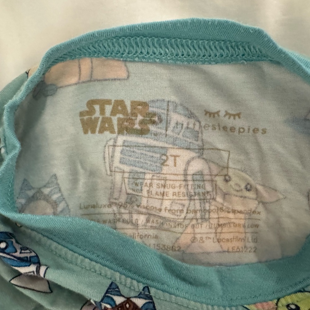 Little Sleepies Kids Pajama Set - Star Wars - Picture 2 of 3